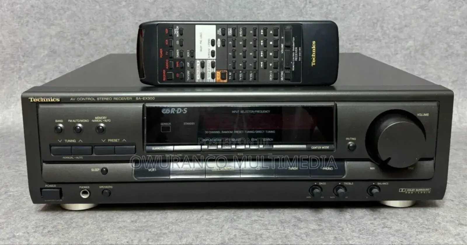 Technics Sa-Ex300 Av Stereo Receiver