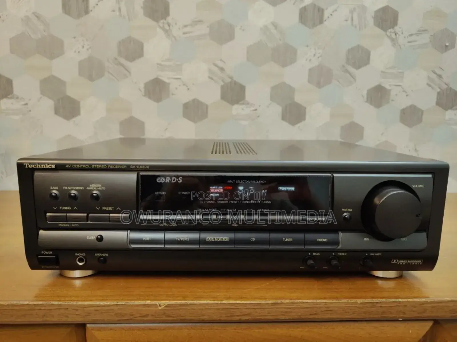 Technics Sa-Ex300 Av Stereo Receiver