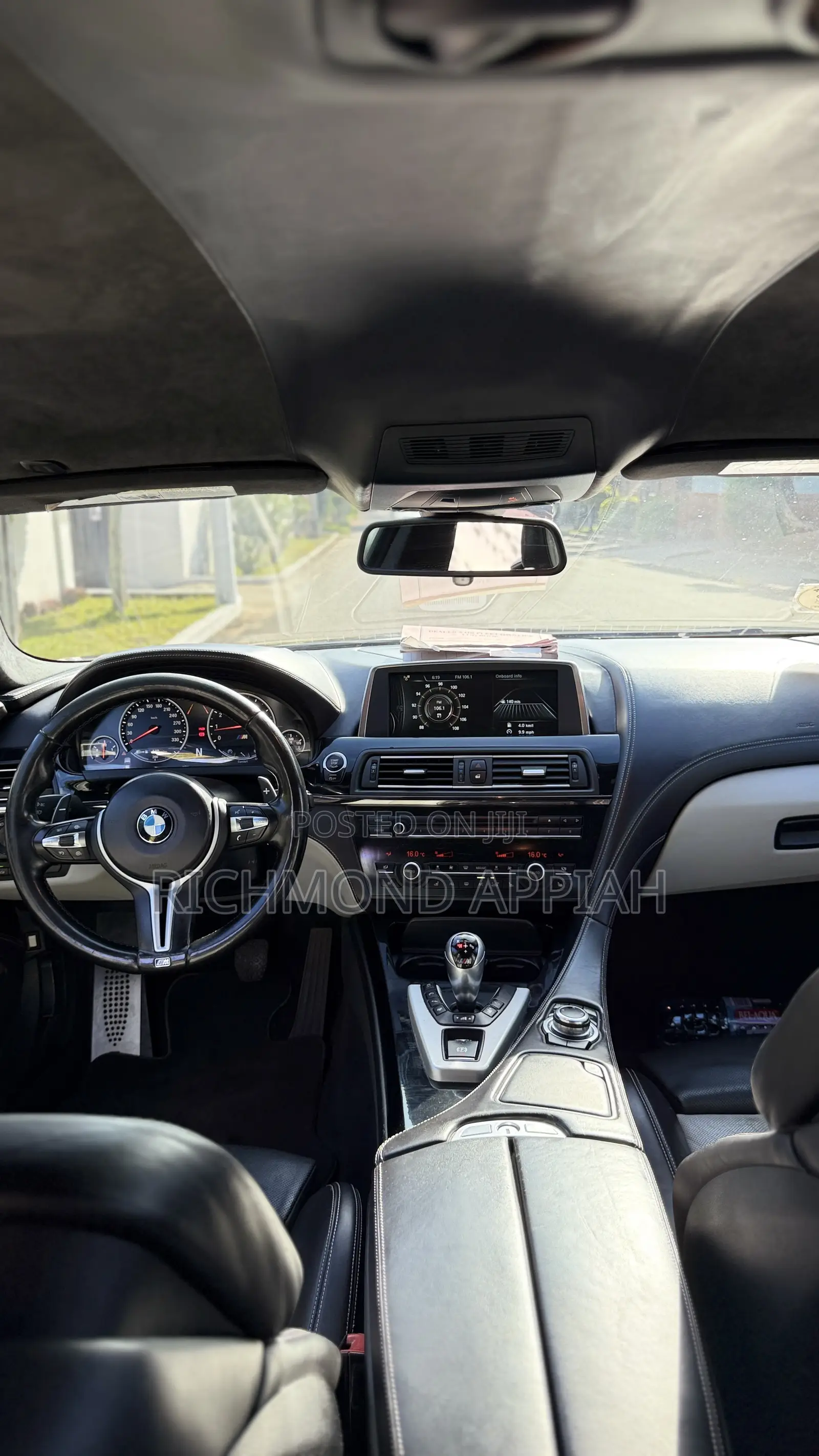 BMW M6 2014 Gray