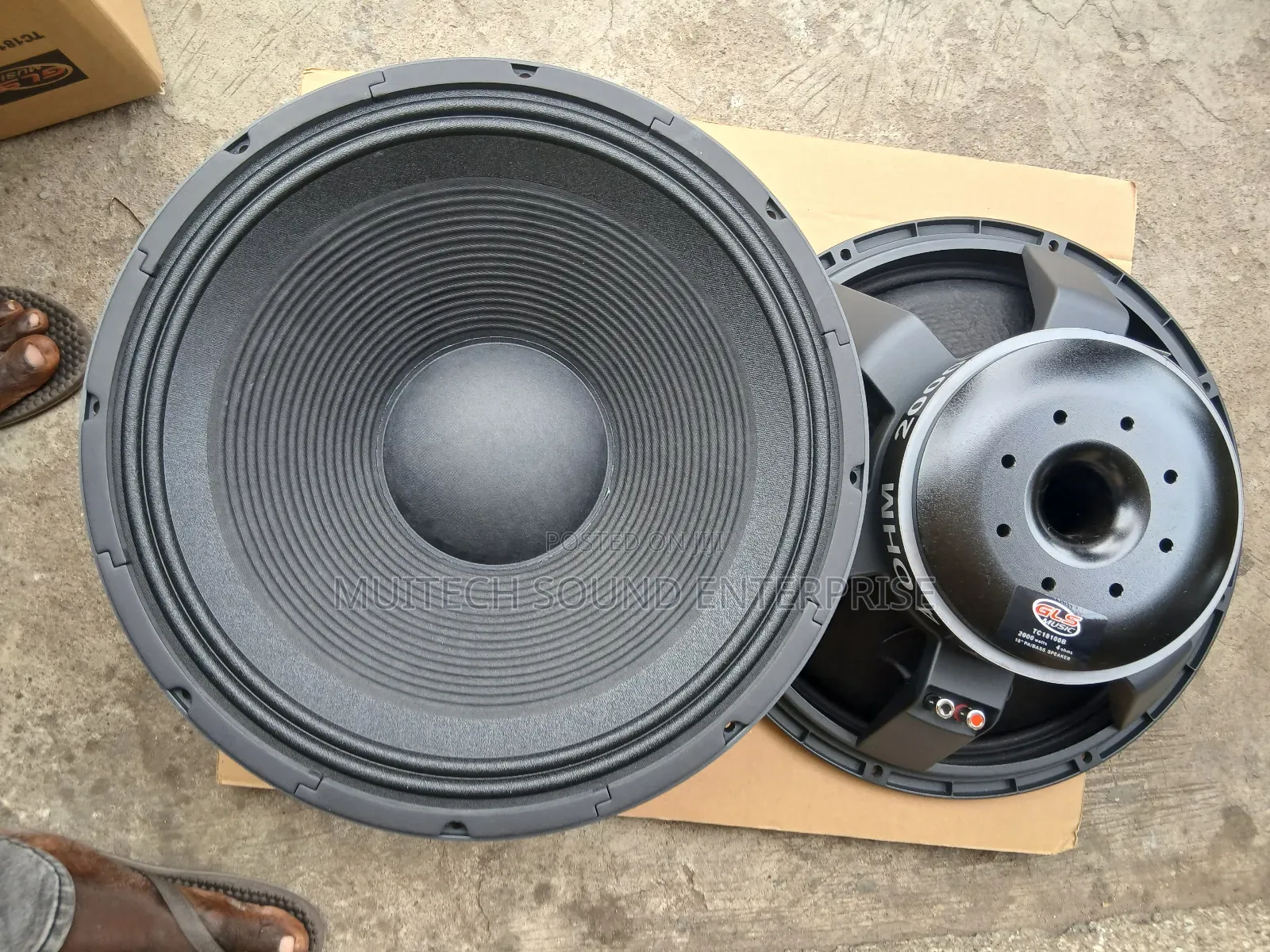 Titanic Naked Speaker (18 Inches) 2000watt