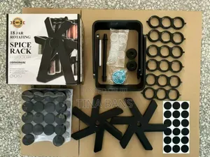 Multifunctional Rotating Spice Rack