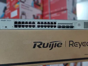 Ruijie 24port Gigabit Cloud Managed Poe+ Switch 4 Sfps 370w