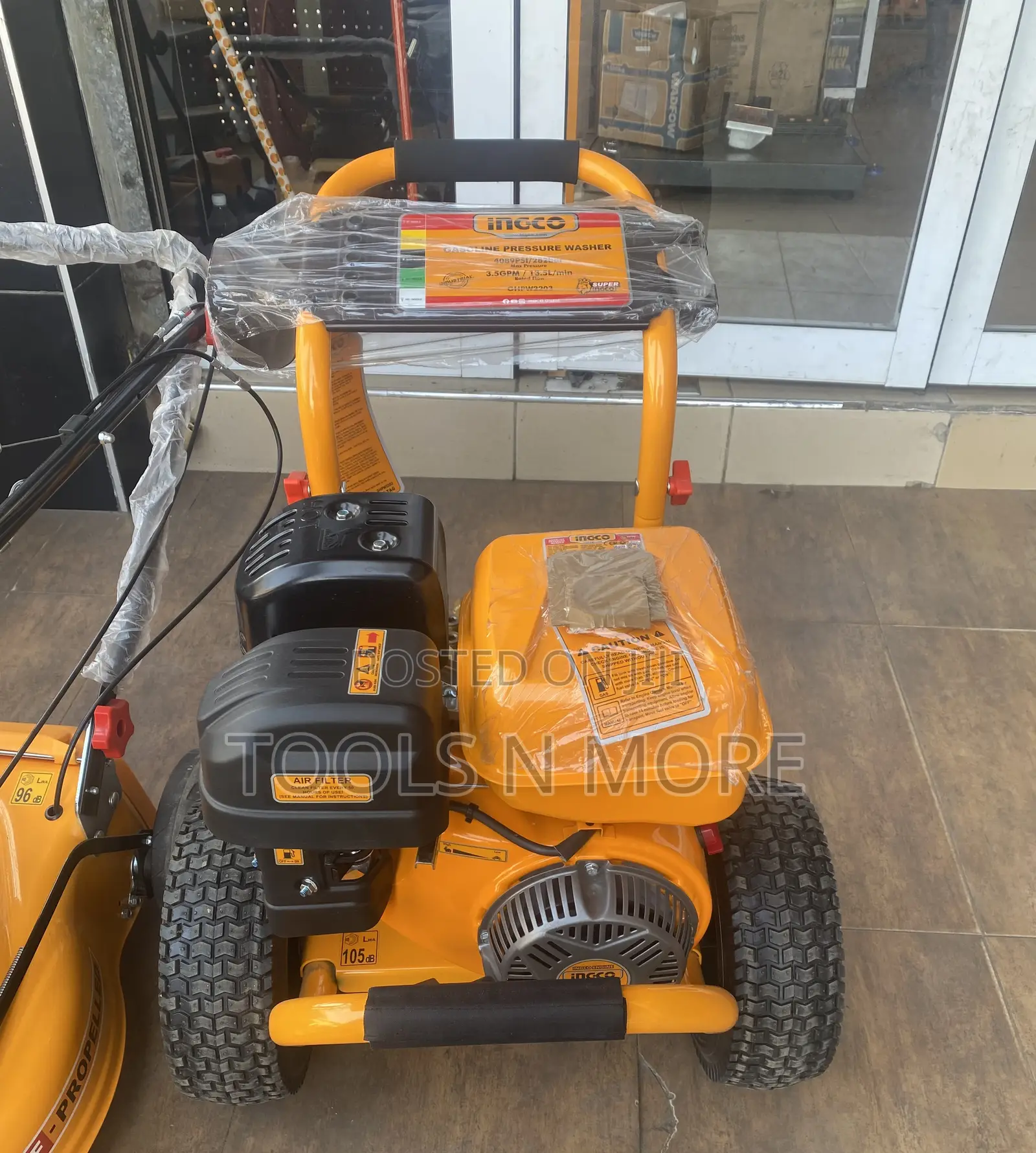 Ingco Gasoline Pressure Washer 3.5gpm 8.5hp