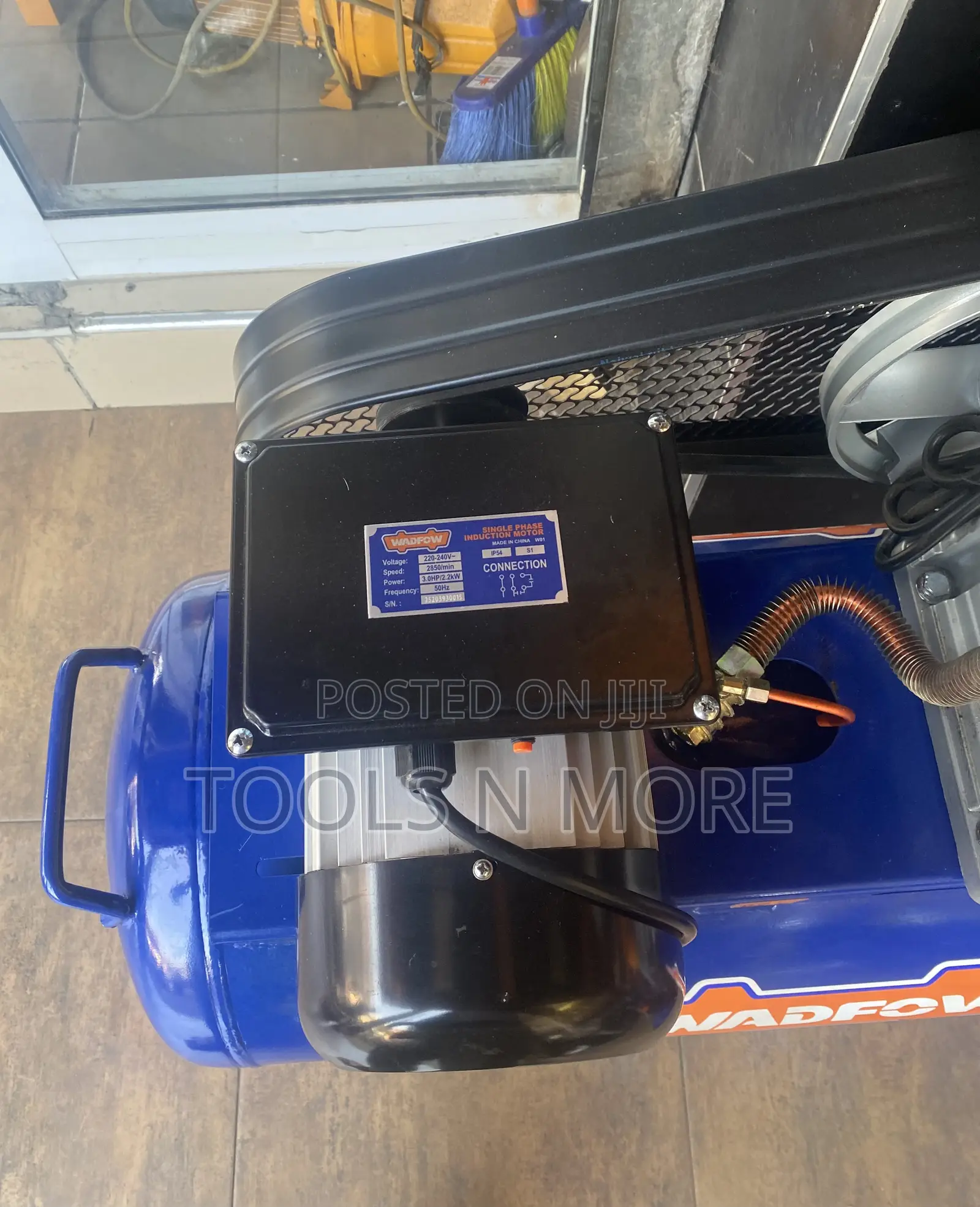 Wadfow 100l Air Compressor