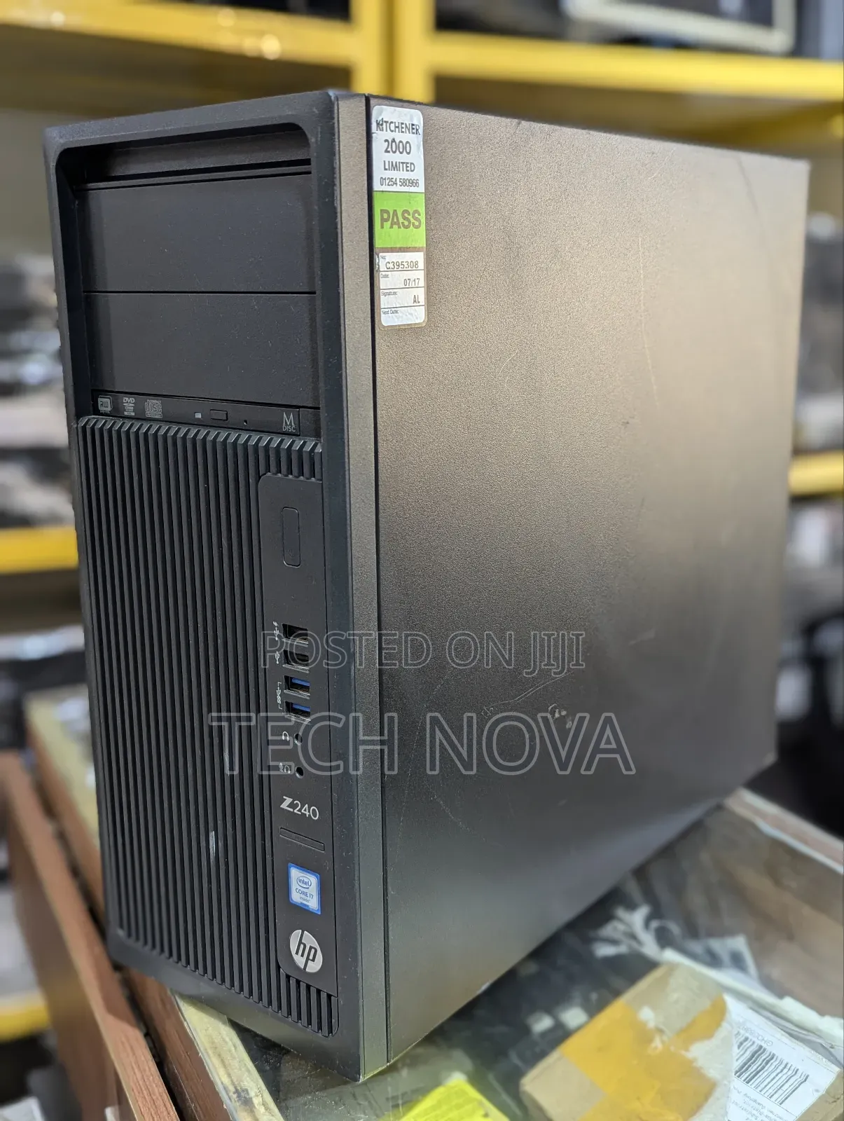 Desktop Computer HP Z240 16GB Nvidia SSD 256GB