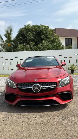 Mercedes-Benz E63 2020 Red