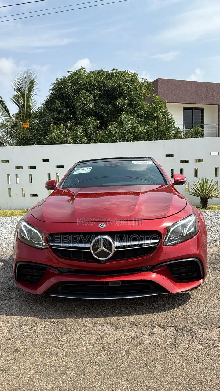 Mercedes-Benz E63 2020 Red