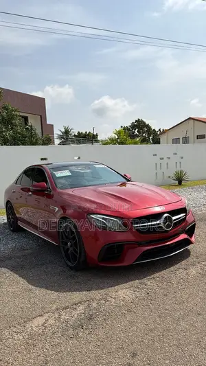 Mercedes-Benz E63 2020 Red