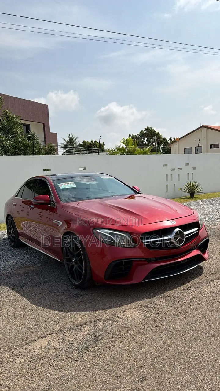 Mercedes-Benz E63 2020 Red