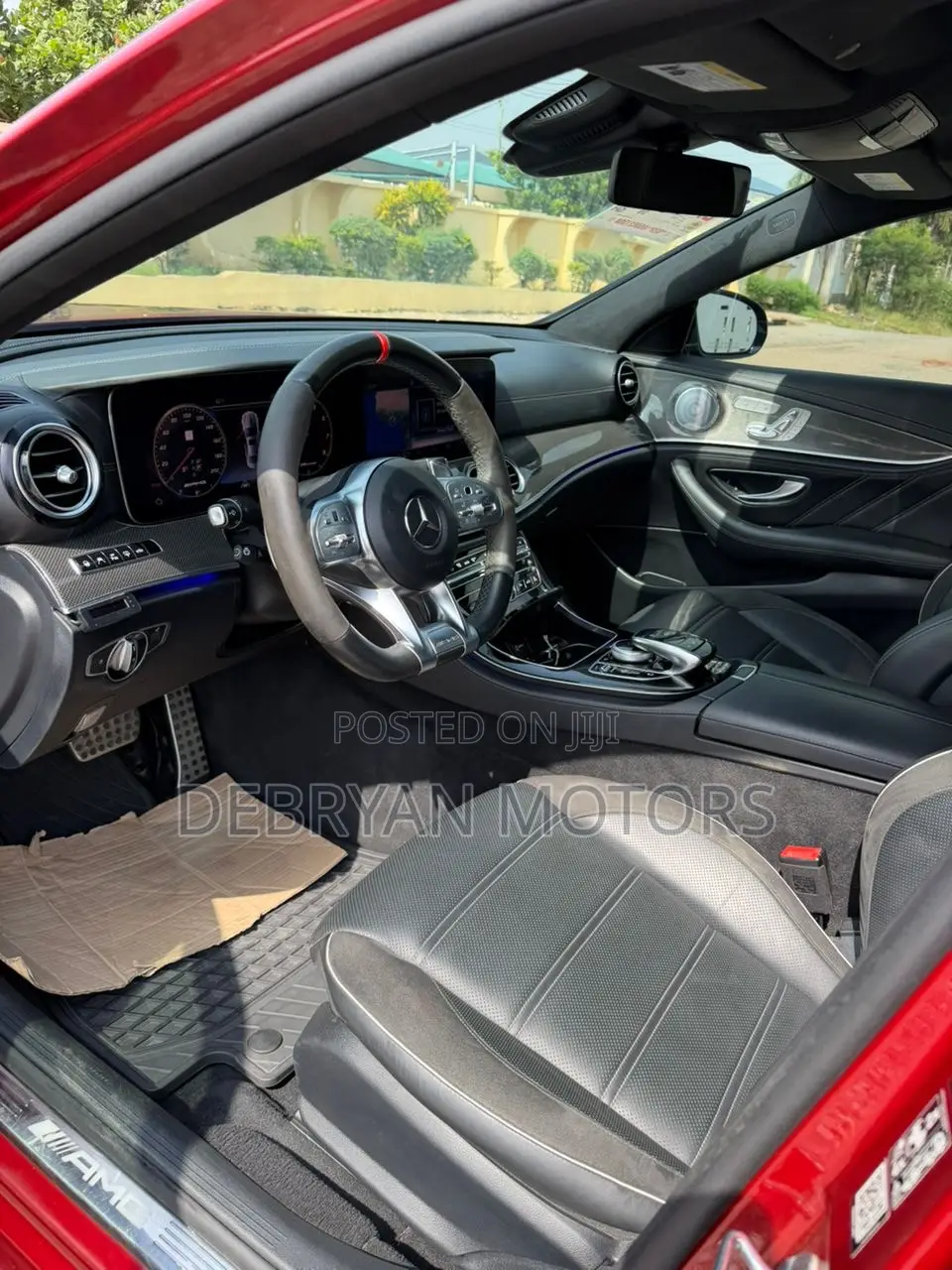 Mercedes-Benz E63 2020 Red