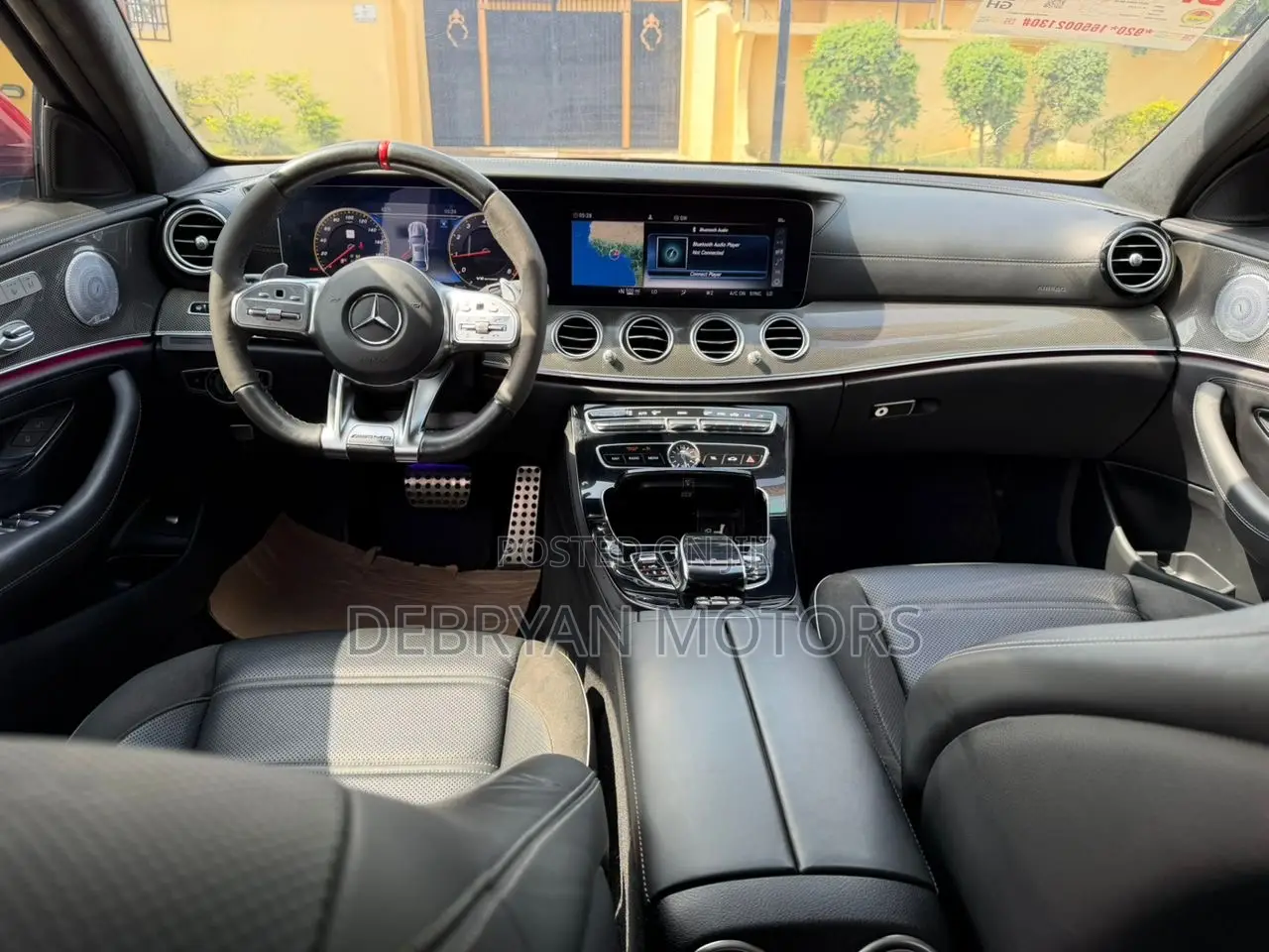 Mercedes-Benz E63 2020 Red