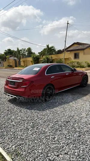 Mercedes-Benz E63 2020 Red
