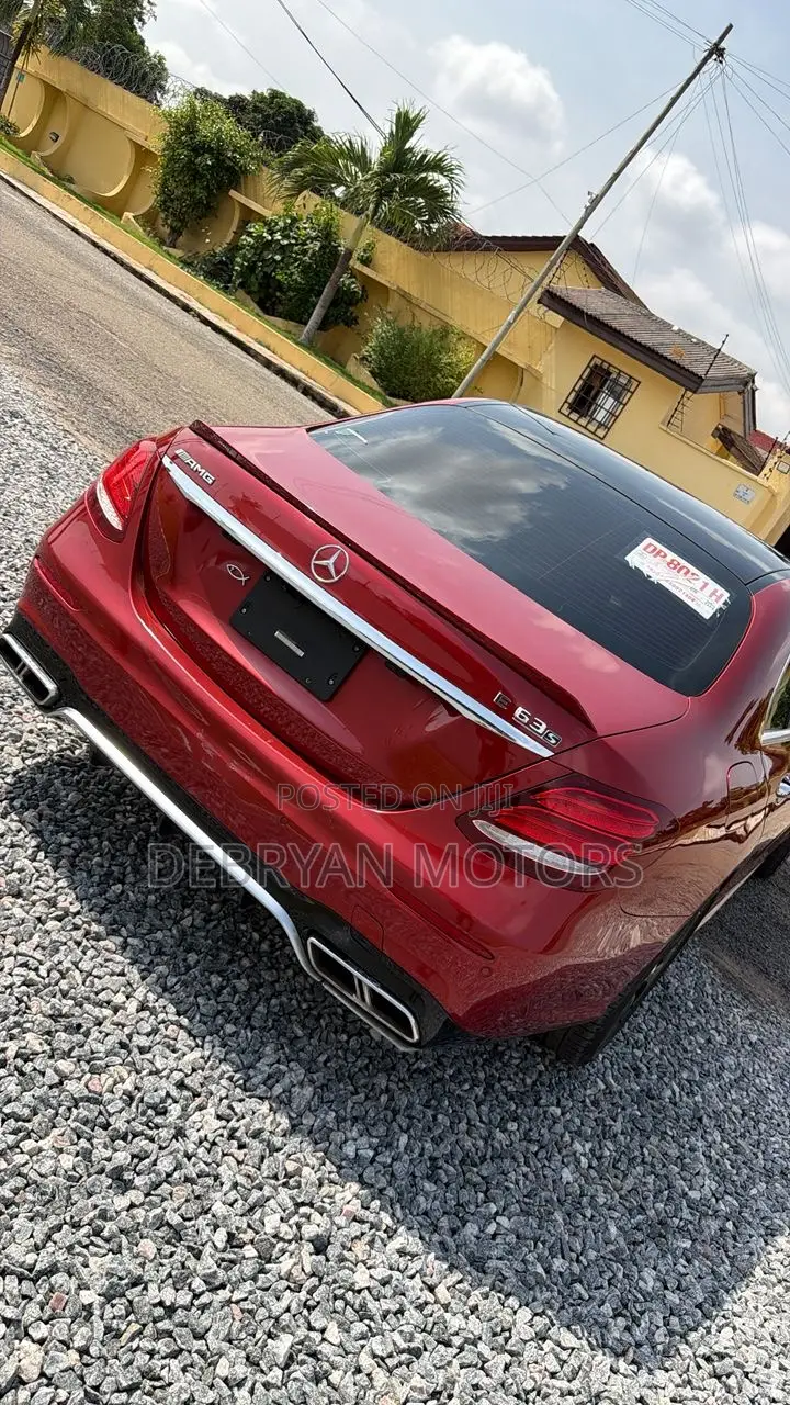 Mercedes-Benz E63 2020 Red