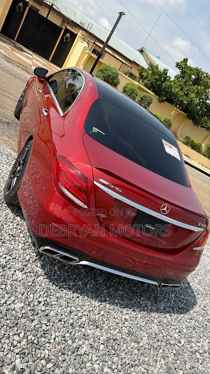 Mercedes-Benz E63 2020 Red