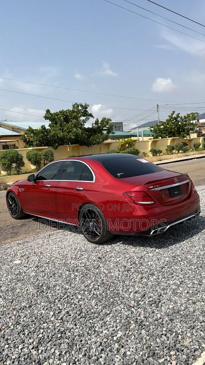 Mercedes-Benz E63 2020 Red