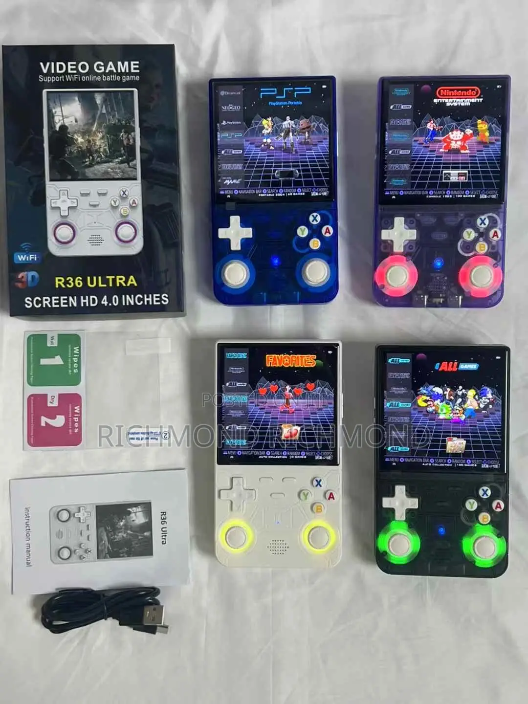 R36s R36smax R36s Ultra & R40x Retro Game 64gb 128gb