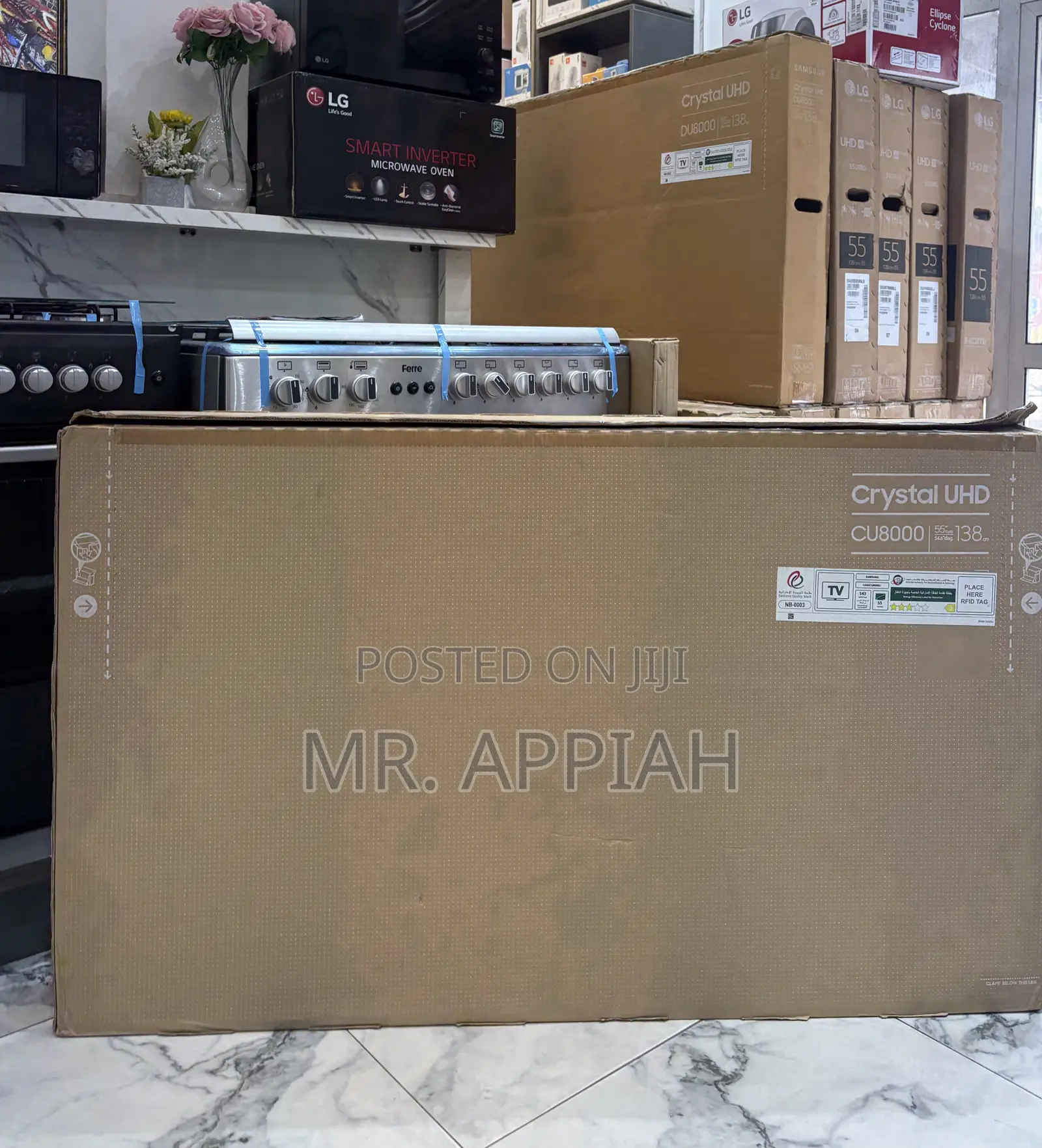 Sealed in Box Samsung Uhd Crystal Smart Tv(55u8072f) 