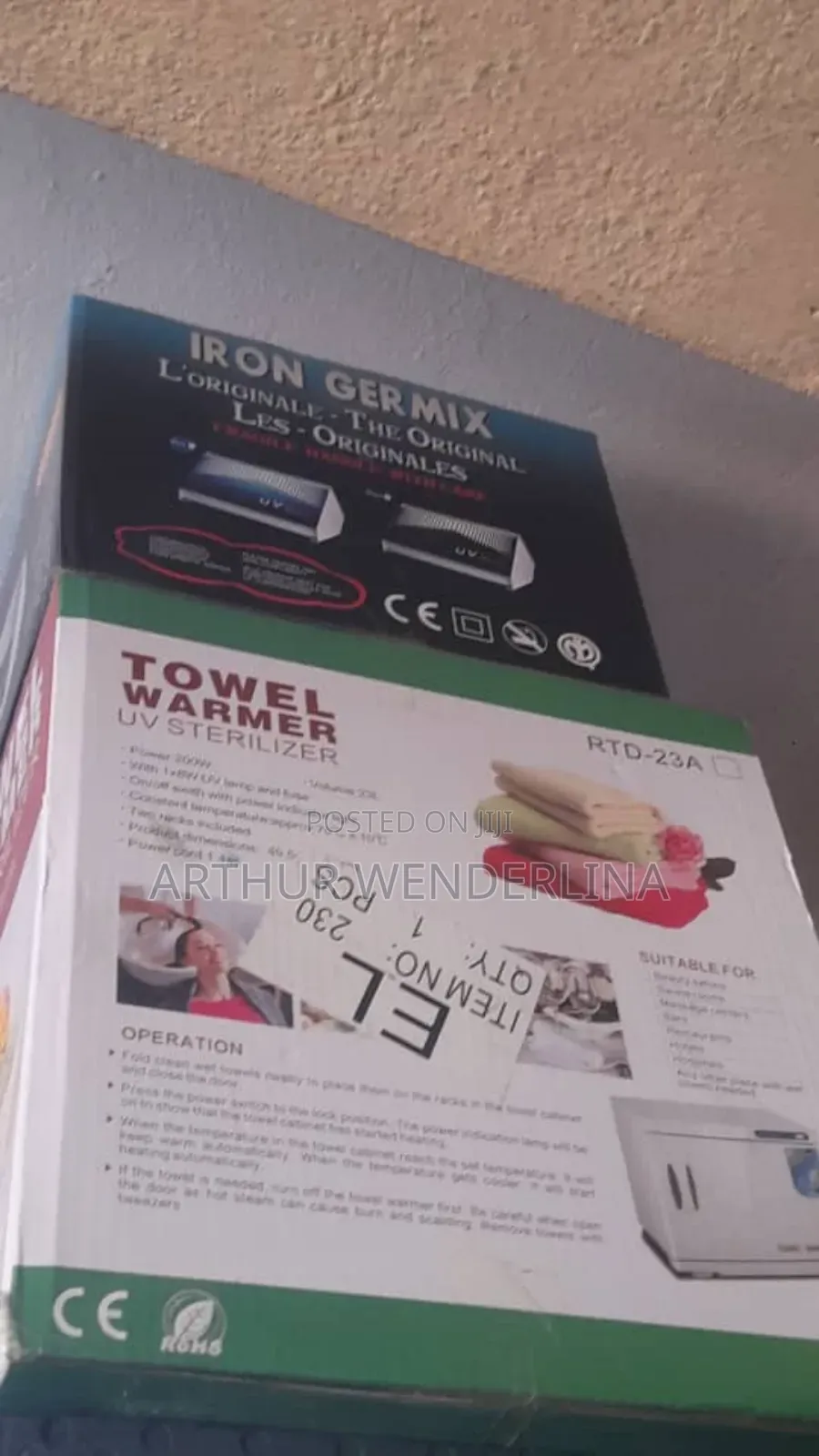 Towel Warmer Uv Sterilizer Rtd-23a