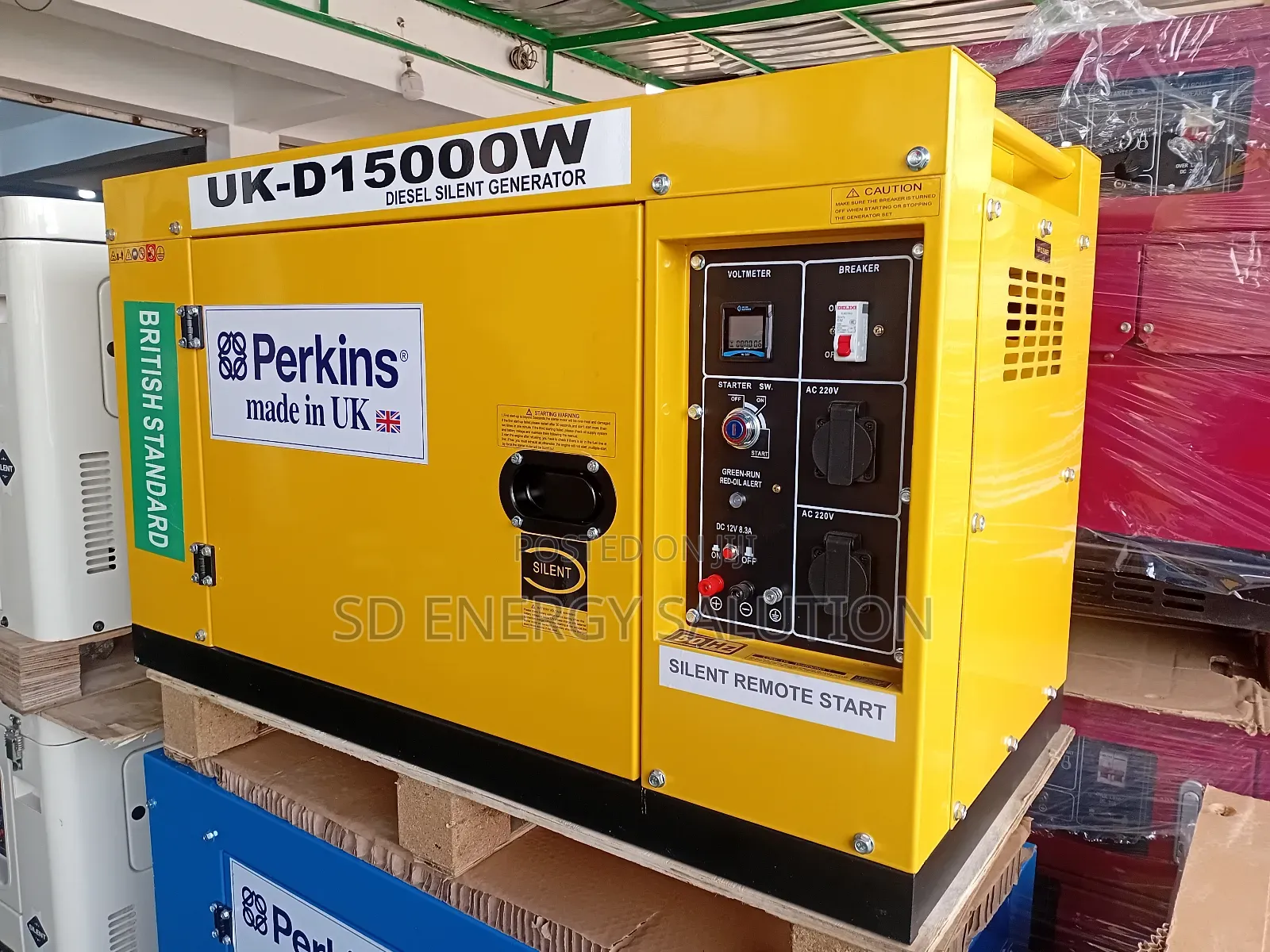 Perkins Diesel Generator for Continuous Use