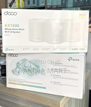 Deco Ax1500 Whole Home Mesh Wi-Fi 6 System Deco X10(3 Pack)