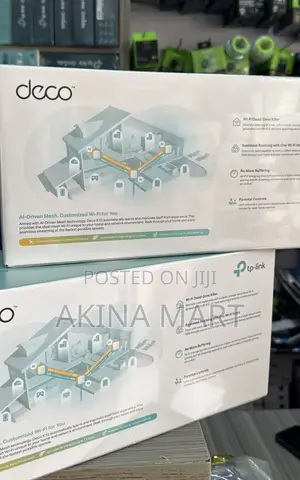 Deco Ax1500 Whole Home Mesh Wi-Fi 6 System Deco X10(3 Pack)