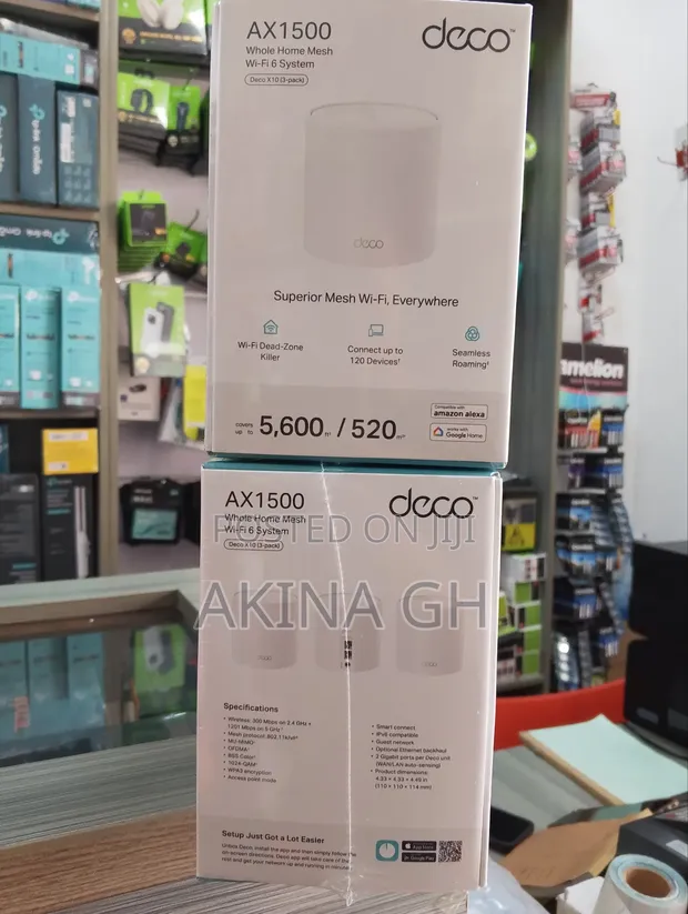 Tp Link Deco X10 Whole Home Mesh Wi-Fi 6 System 2