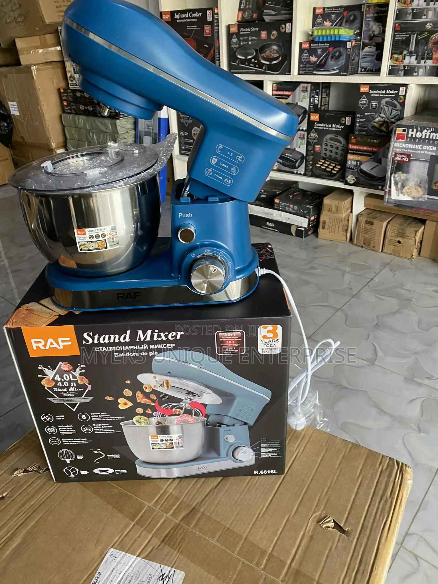 Highly Efficient Raf 4l Stand Mixer (1600w)