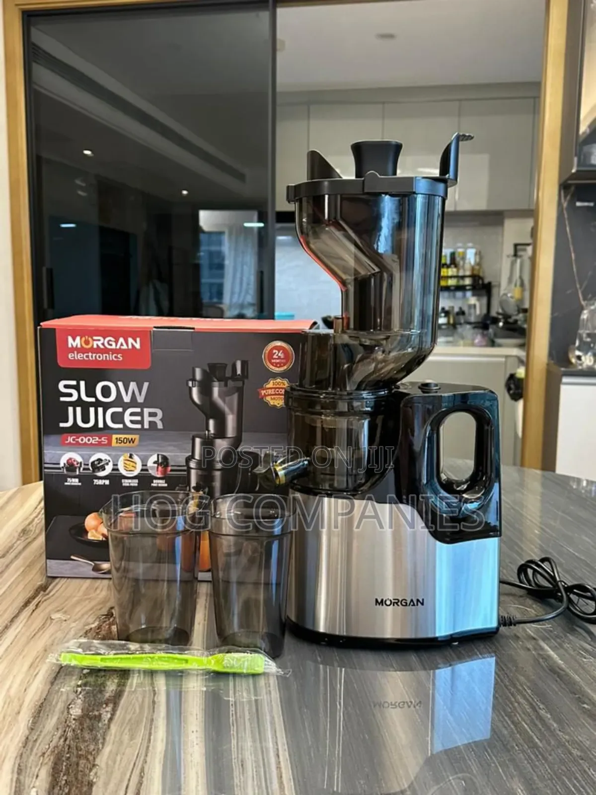 Morgan Electronic Commercial Slow Juicer