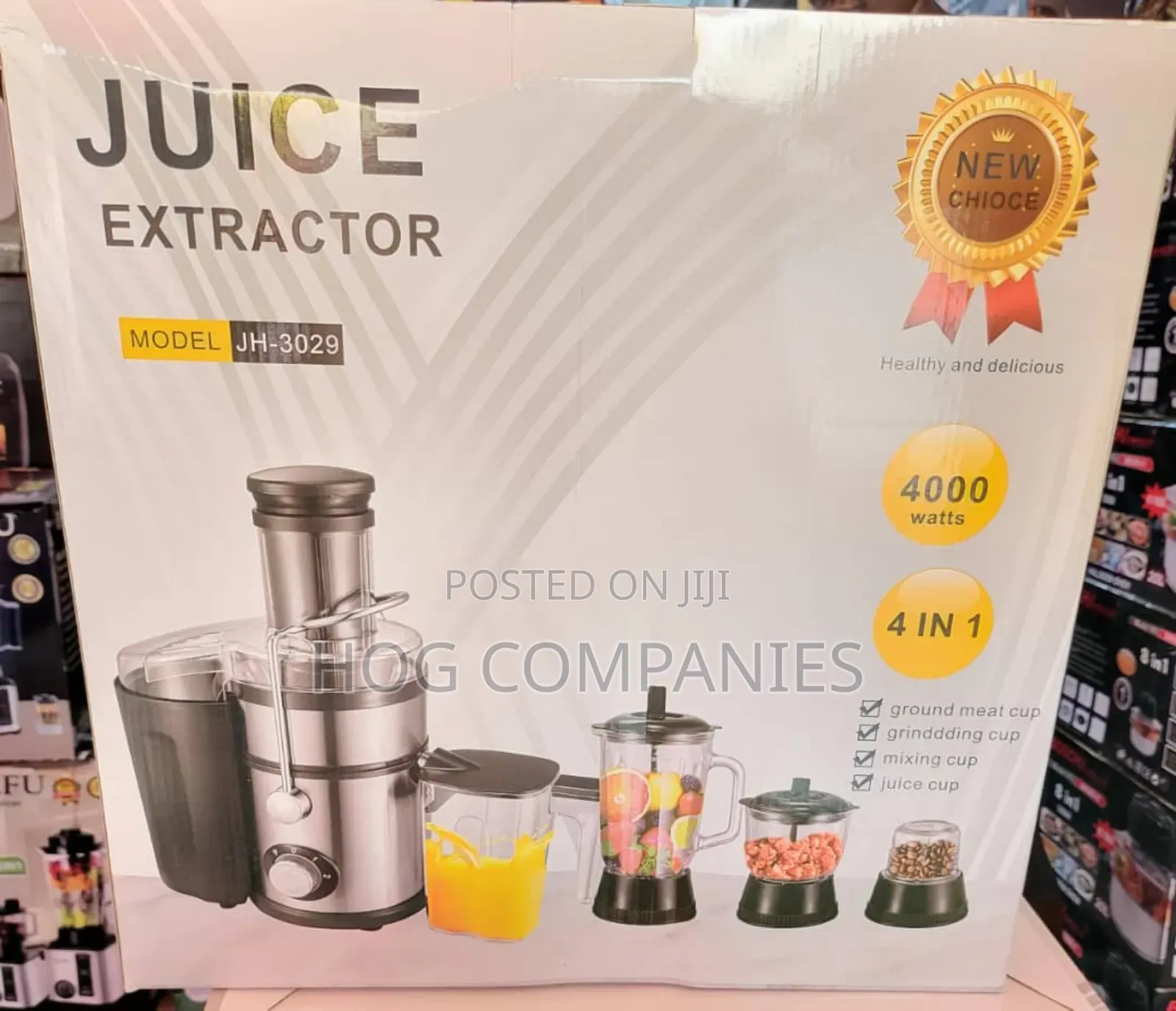 4- In- 1 Juice Extractor