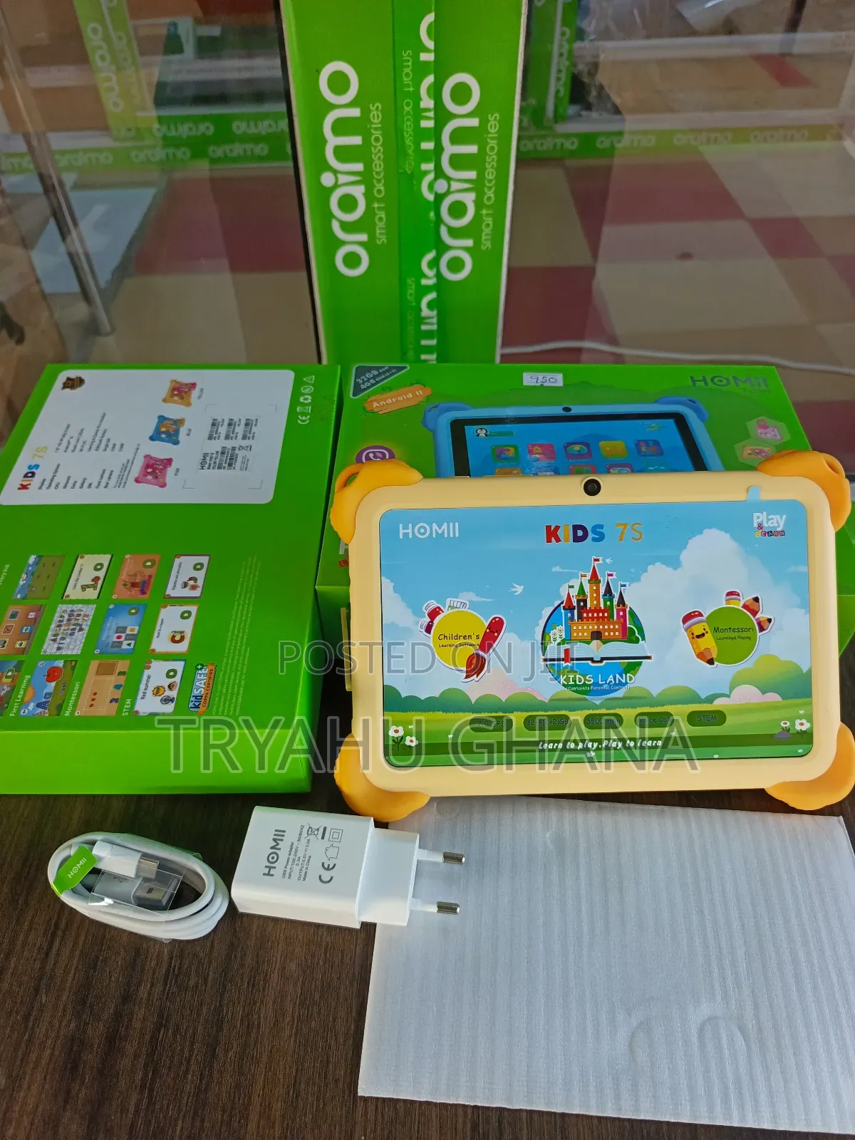 New Tablet 32 GB Yellow
