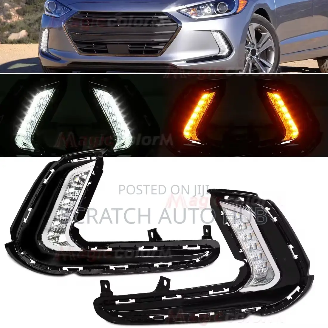 Elantra 2017 Led Fog Light Available
