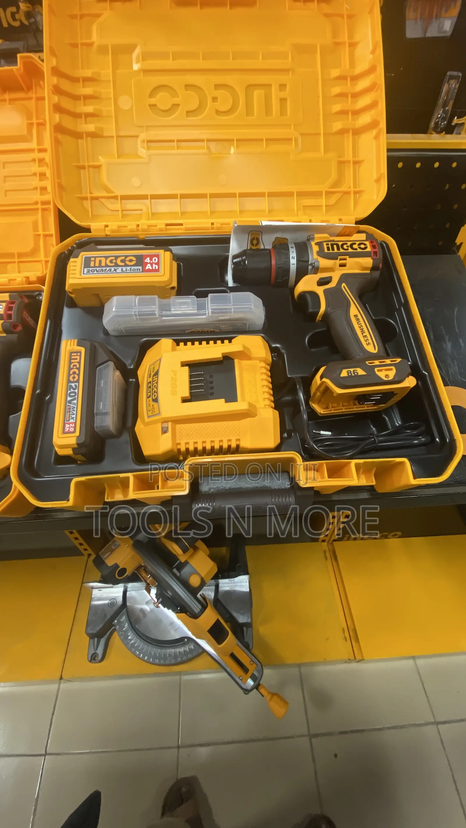 Ingco 20v Cordless Impact Drill 86nm