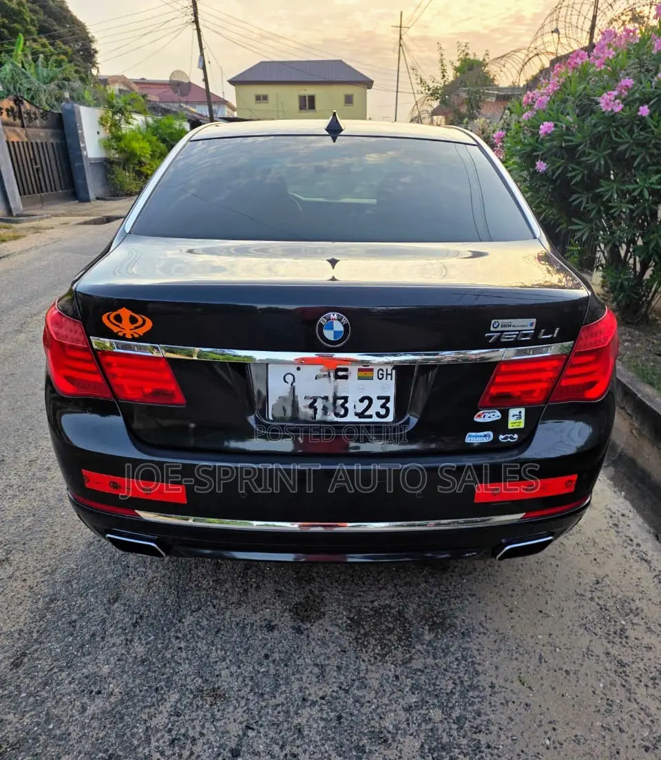 BMW 7 Series Sedan 750Li xDrive 2013 Black