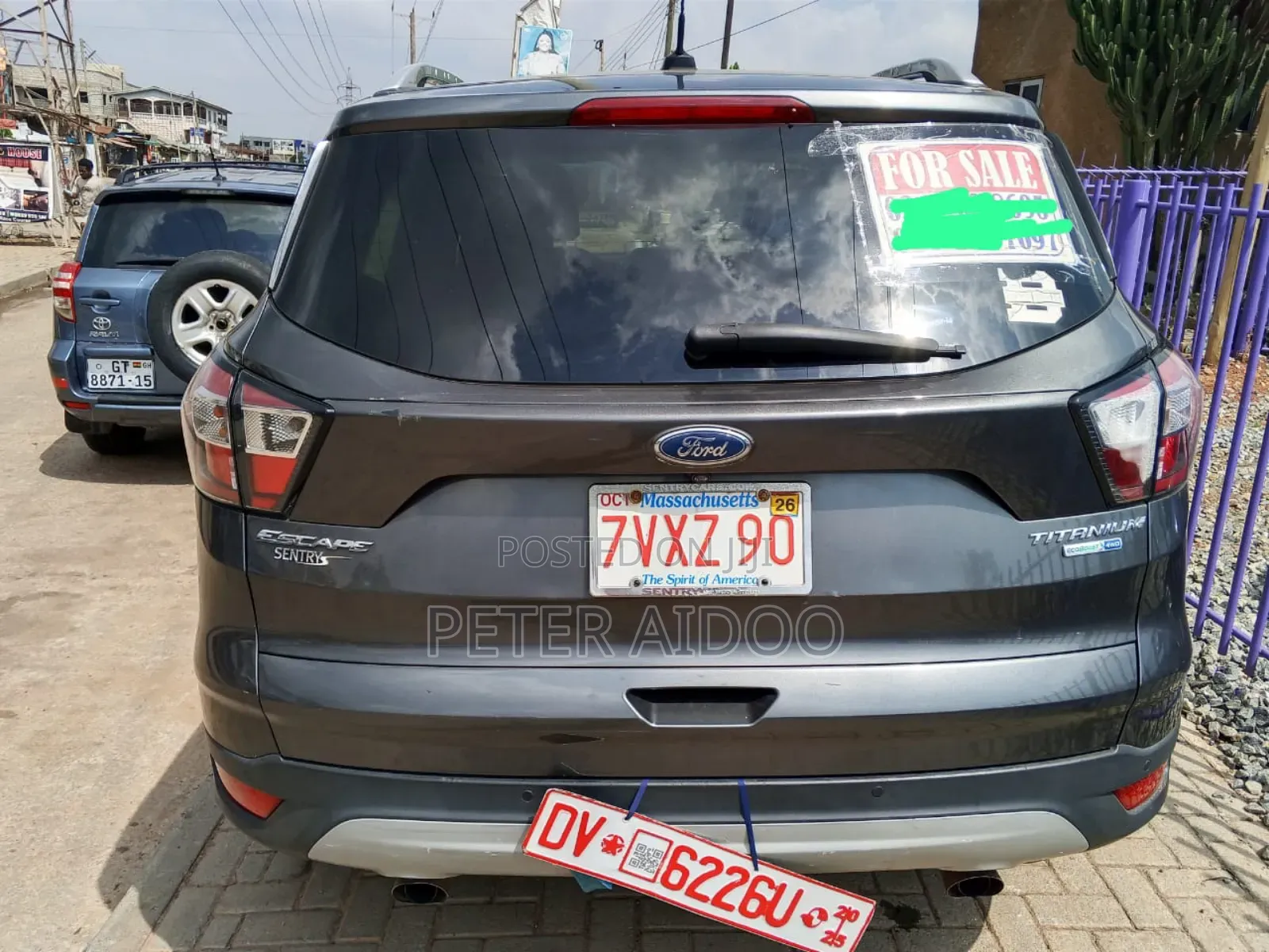 Ford Escape 2017 Gray