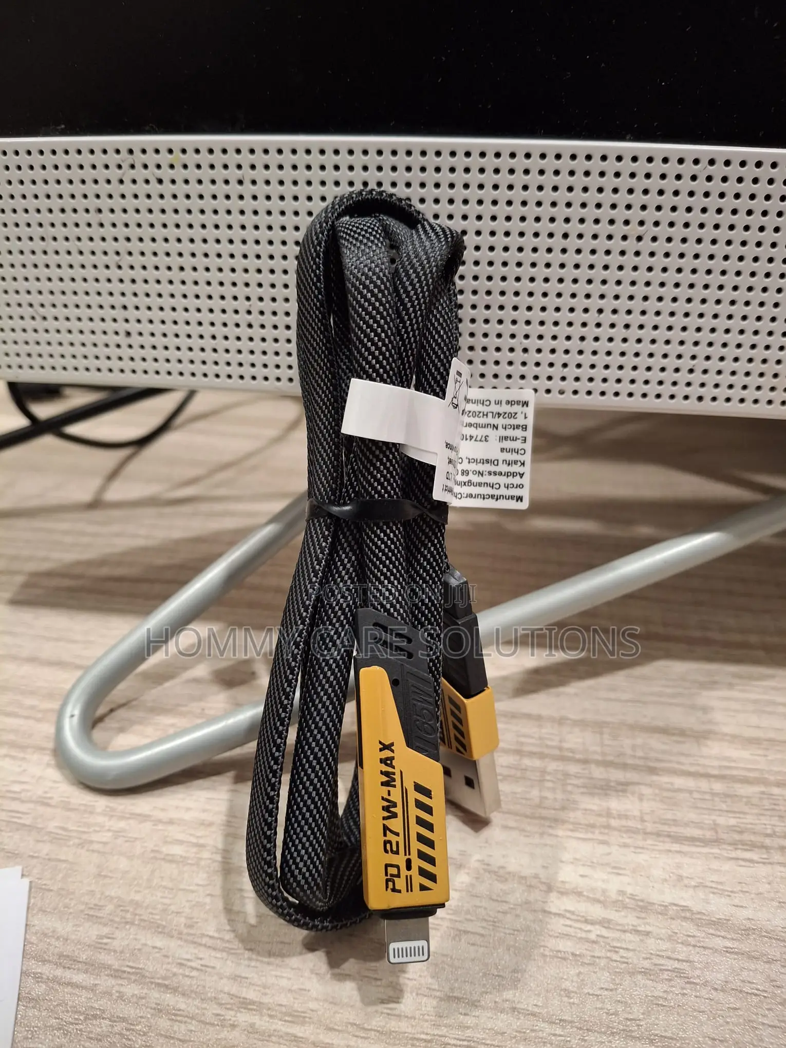 4-in-1 Fast Charging Cable for iPhone, Usb-C