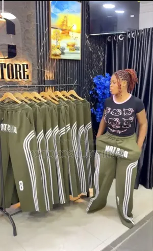 Unisex Army Green Joggers