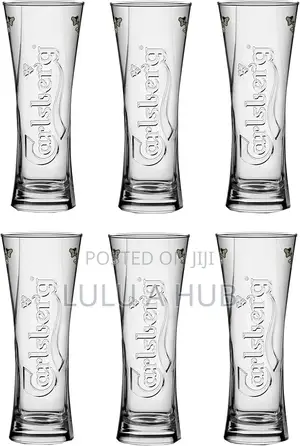 Carlsberg Beer Glass (6pcs)