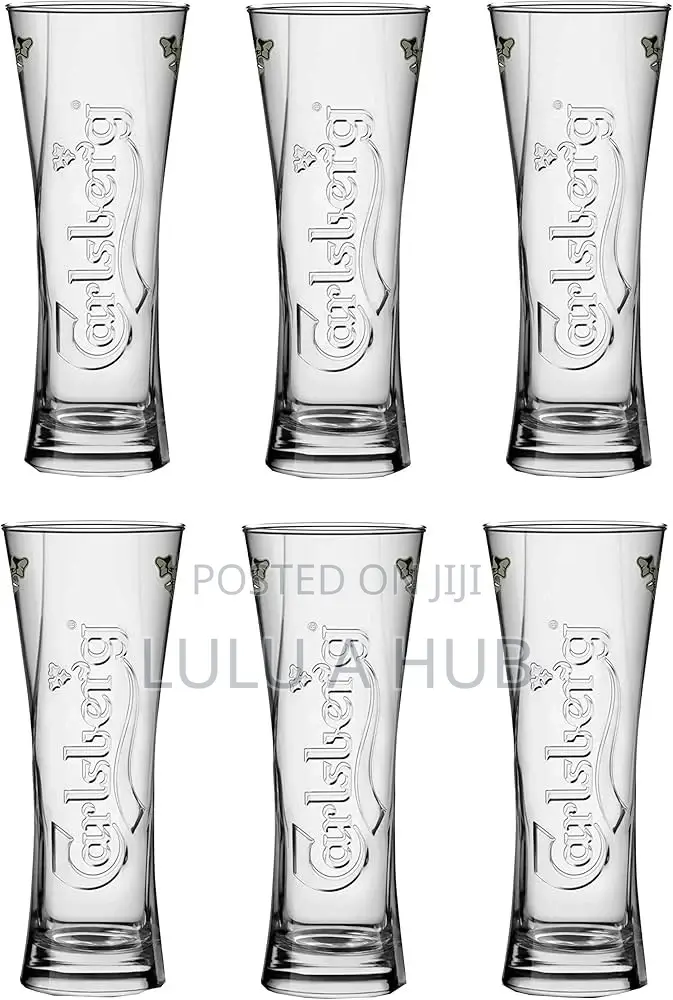 Carlsberg Beer Glass (6pcs)