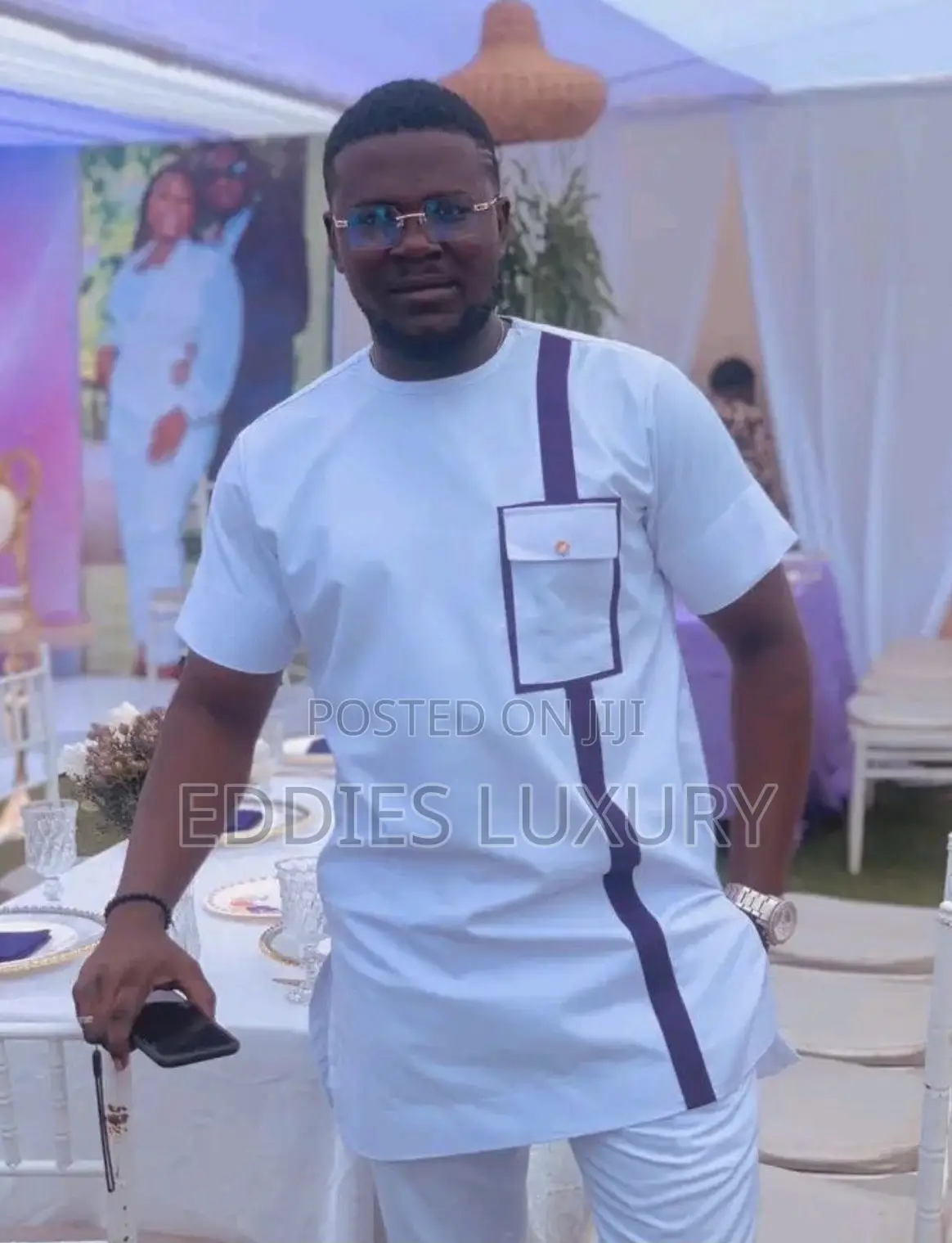 African Wear Kaftan and Trouser