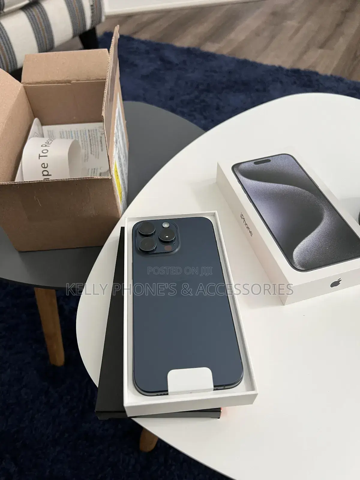 New Apple iPhone 15 Pro Max 1 TB Blue
