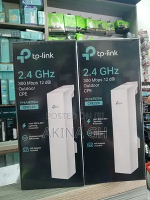 Tp Link 2.4 300 MBPS 12 Dbi Outdoor Cpe (Cpe220)