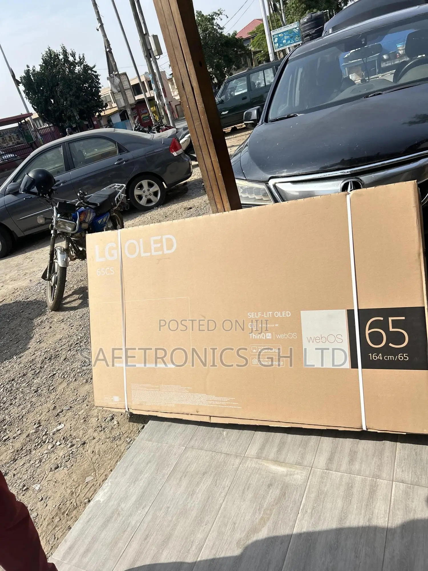 Sealed Unique 65 Inch Lg Oled Screen Clear 65cs Tv