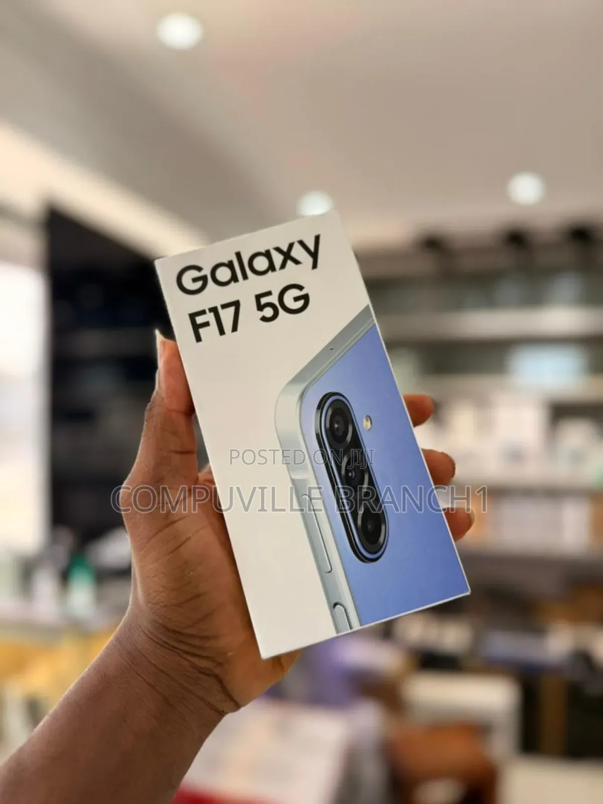 New Samsung Galaxy F17 5G 128 GB Blue