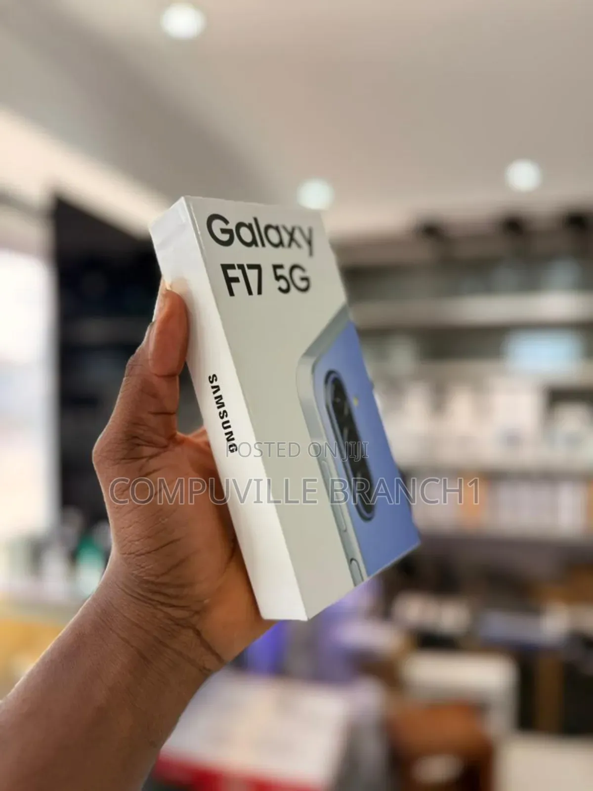 New Samsung Galaxy F17 5G 128 GB Blue
