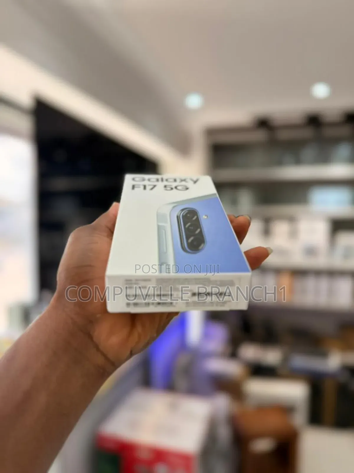 New Samsung Galaxy F17 5G 128 GB Blue