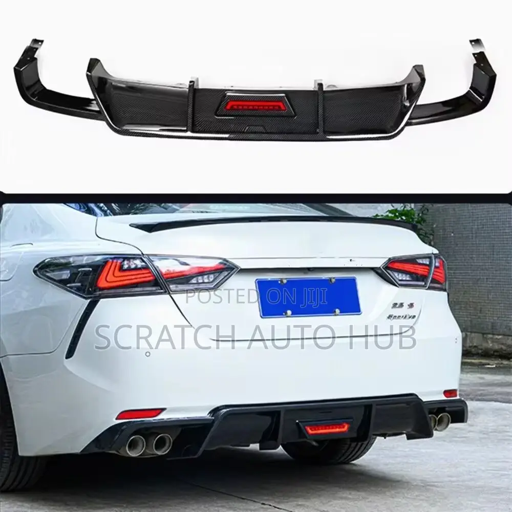 Camry Back Bumper Diffuser With Break Light 18/22