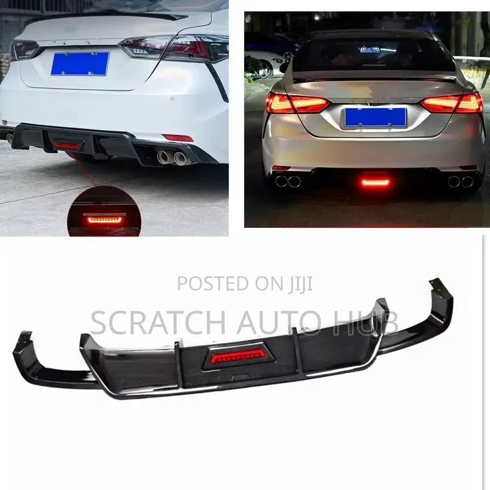 Camry Back Bumper Diffuser With Break Light 18/22