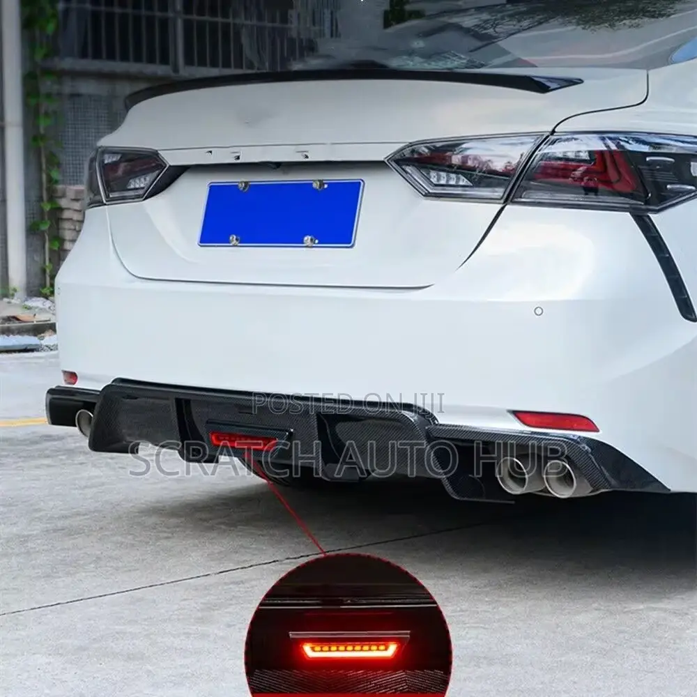 Camry Back Bumper Diffuser With Break Light 18/22