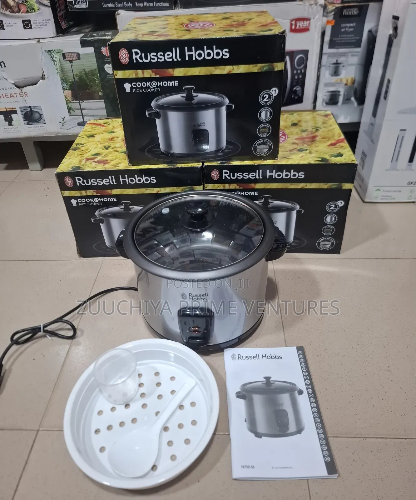 Russell Hobbs 1.8l Rice Cooker With Steamer From Germany