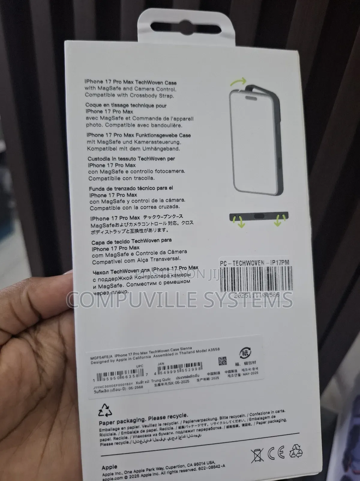 17 Pro Max Techwoven Case